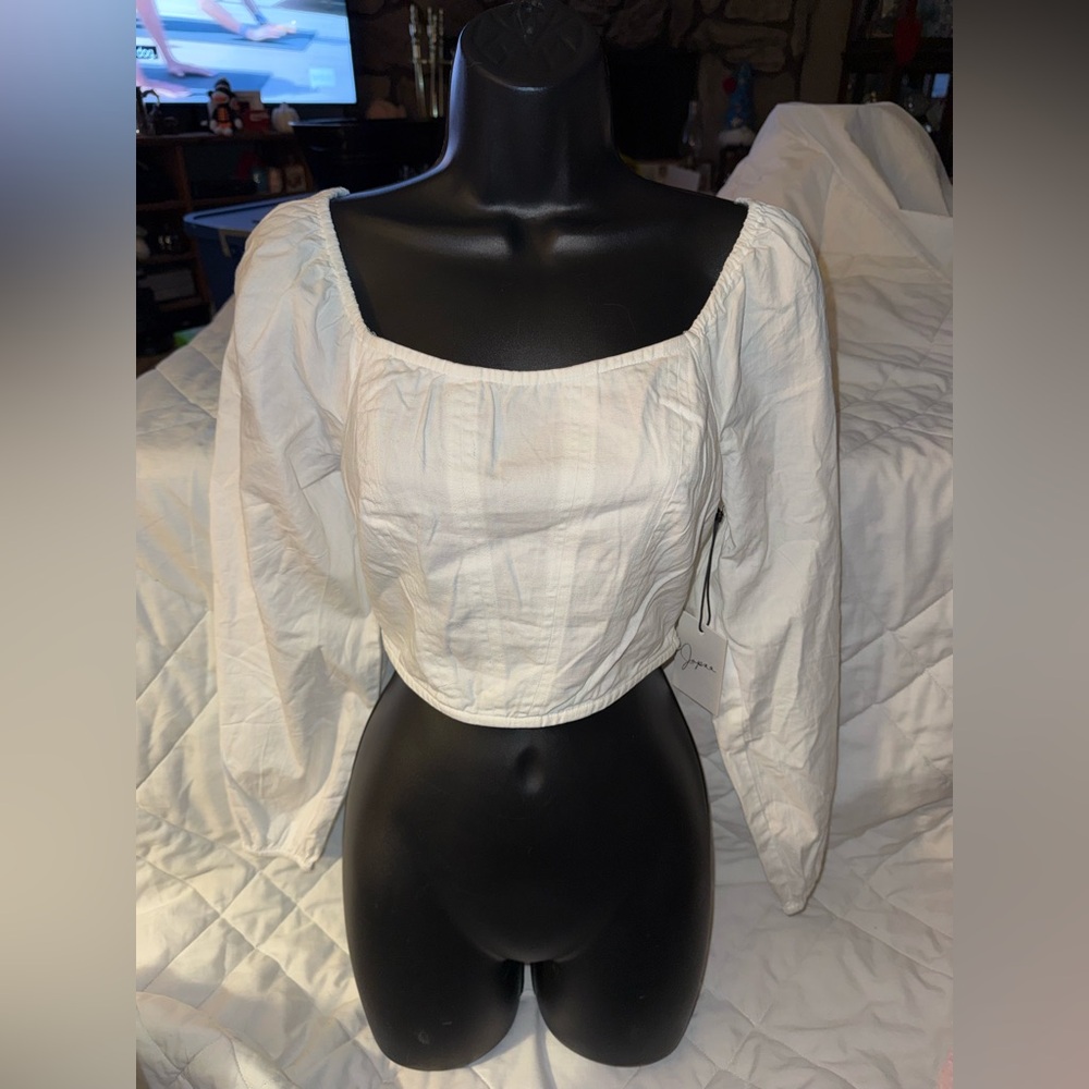 Japna Brand New Corset Style Crop Top